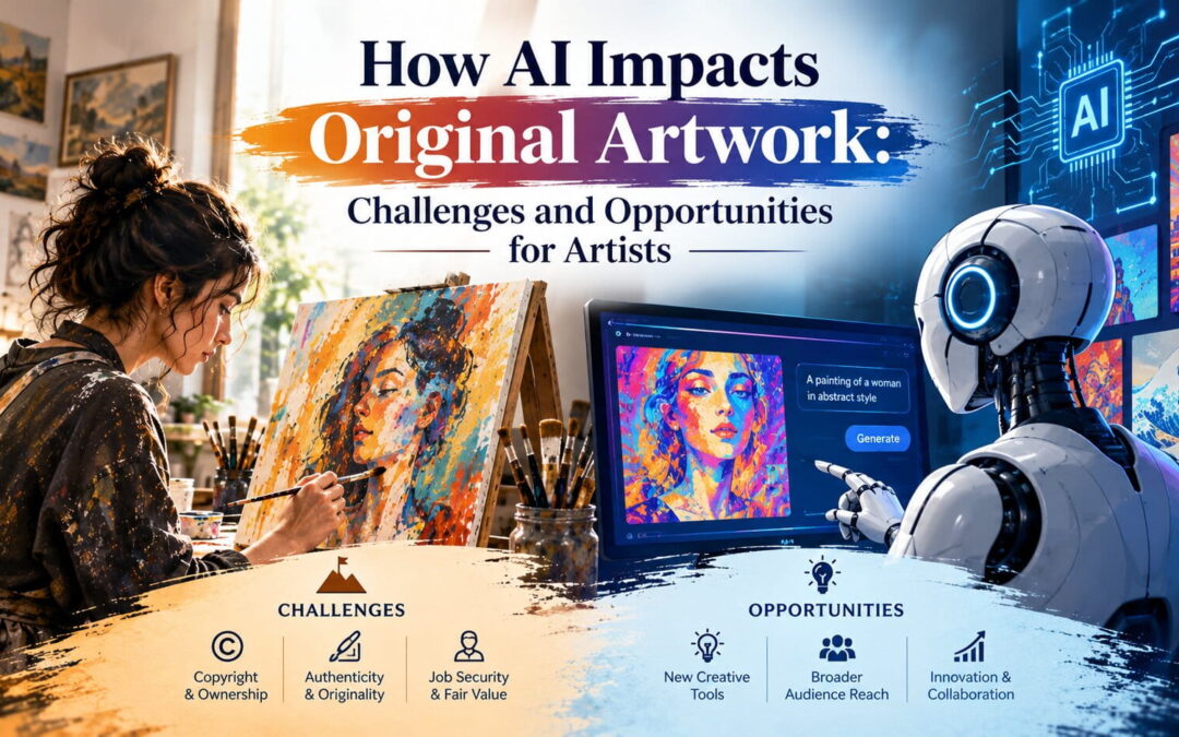 How AI Impacts Original Artwork: Challenges and Opportunities for Artists