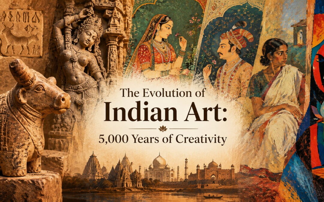 The Evolution of Indian Art: 5,000 Years of Creativity