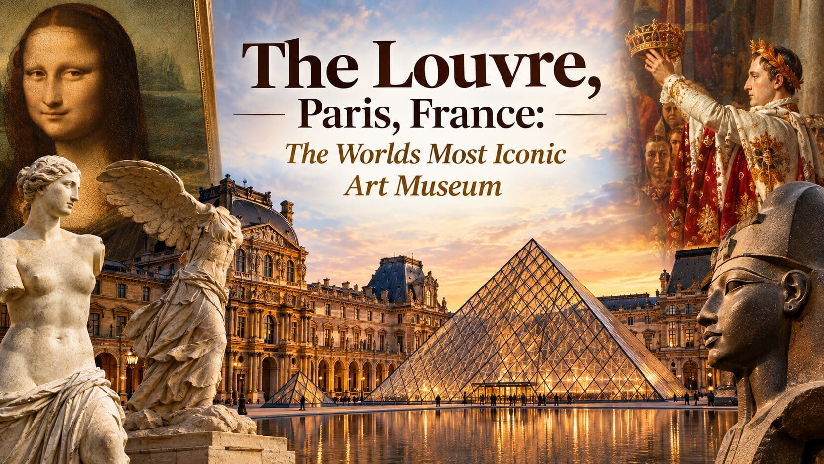 The Louvre, Paris, France- The Worlds Most Iconic Art Museum