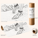 Shiva's Feet — Descent from Kailash-paper-pack