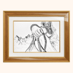 Shiva's Mala — The Count of Silence-golden-frame