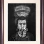 Tribe Portrait with Lip Plate