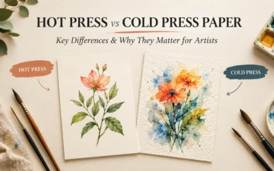 Hot Press vs. Cold Press Paper: Key Differences & Importance for Artists