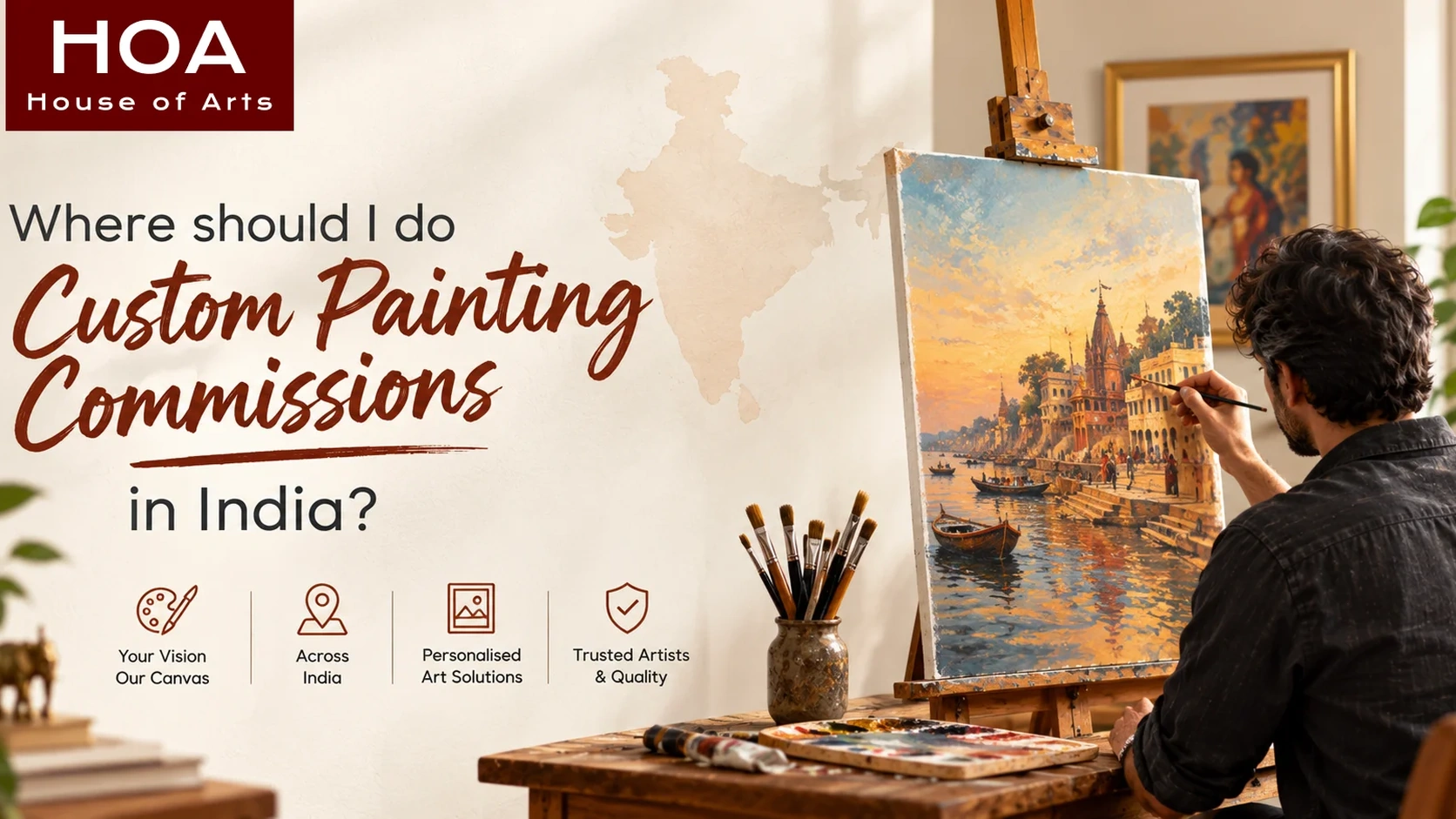 Where Should You Commission a Custom Painting in India?
